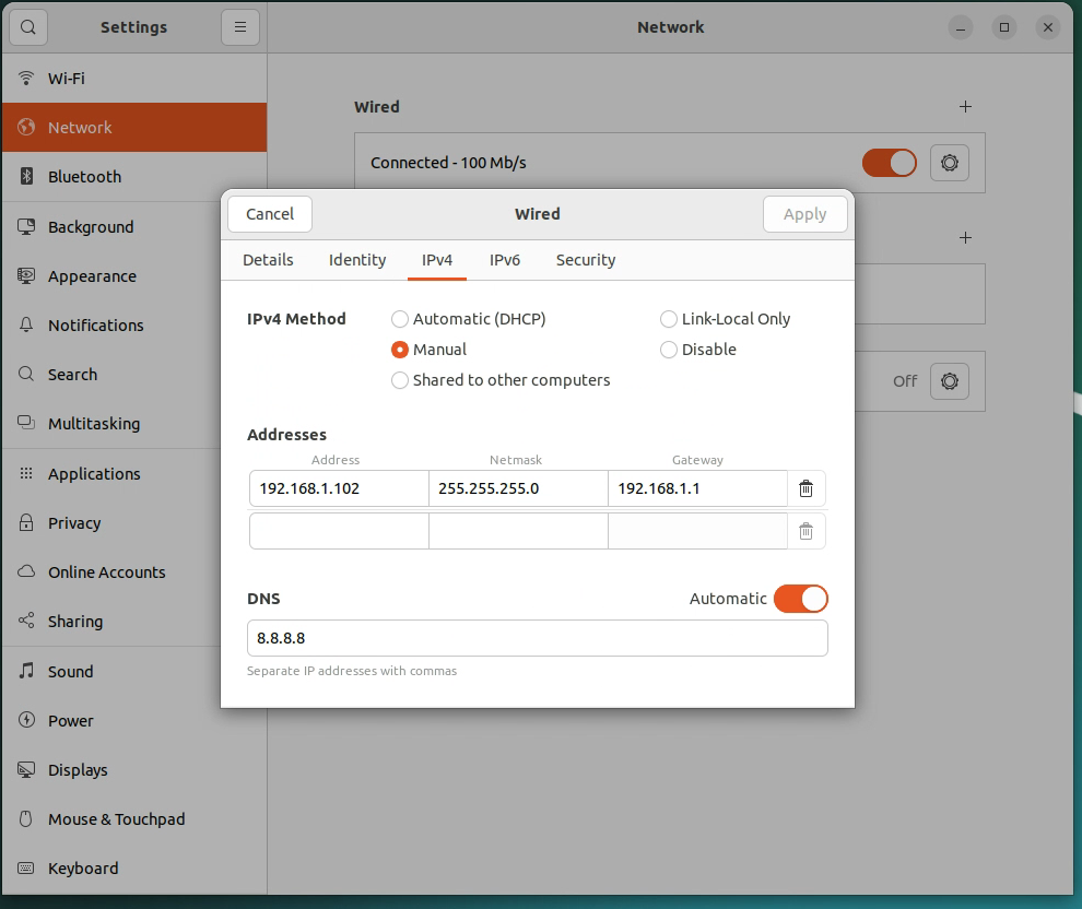 Camplus DVR settings example