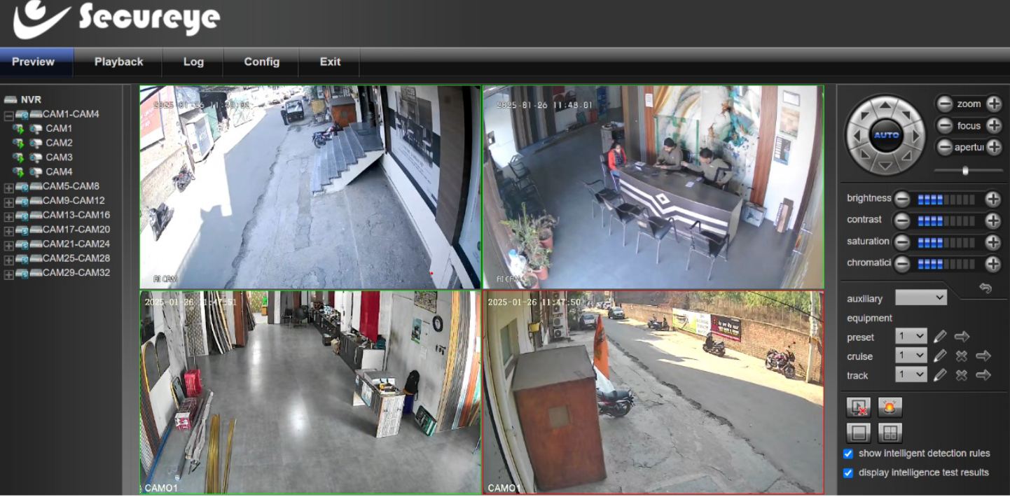 SecureEye view